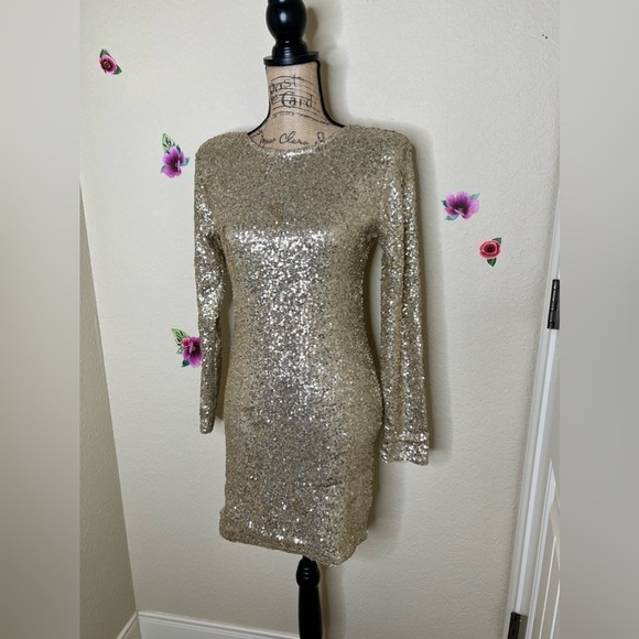 Here comes the sun Sequins Cocktail Dress - Picture 5 of 14